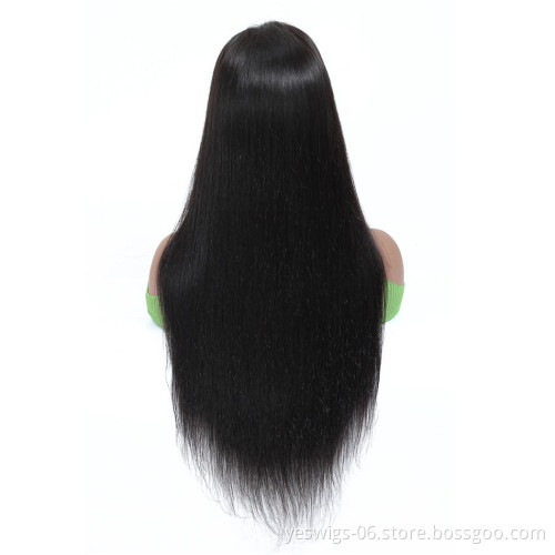 Wholesale Factory Price 100% Human Hair Lace Wigs Brazilian 13x6 Virgin Cuticle Aligned Hair Lace Front Wig